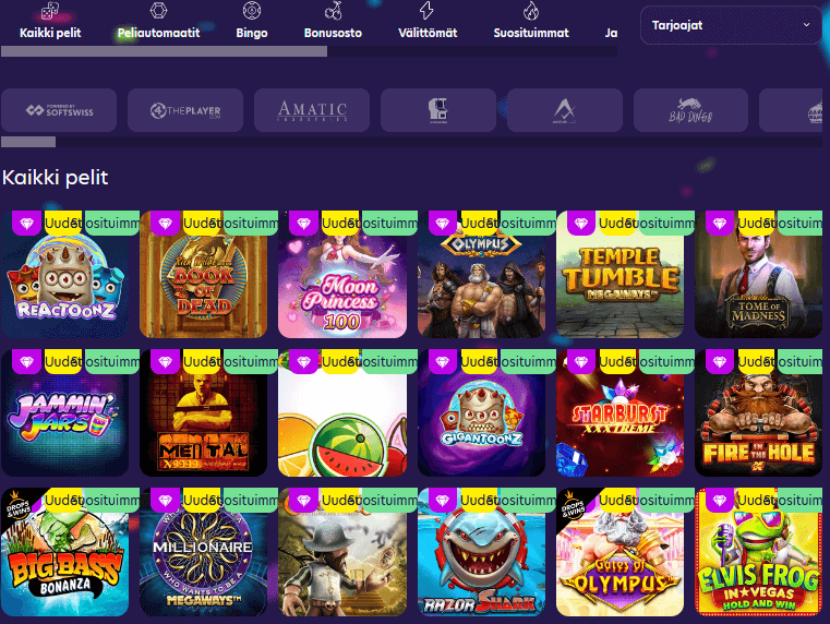 BingoBonga Casino pelit BingoBonga Casino pelit