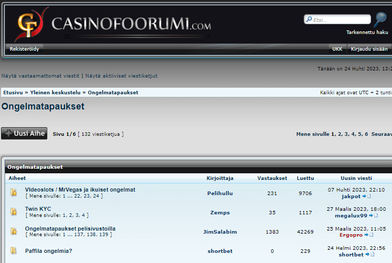 Casinofoorumi.com Casinofoorumi.com