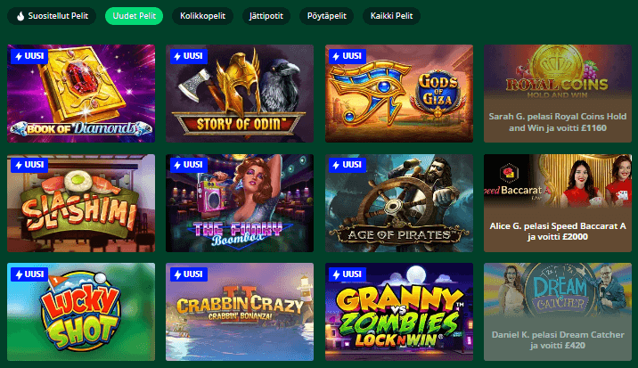 Greenplay Casino pelit Greenplay Casino pelit