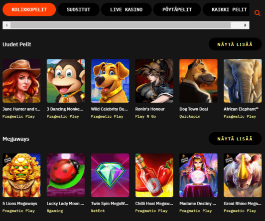 secure Nopein Casino secure gaming offer