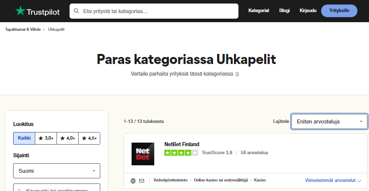 Trustpilot Trustpilot