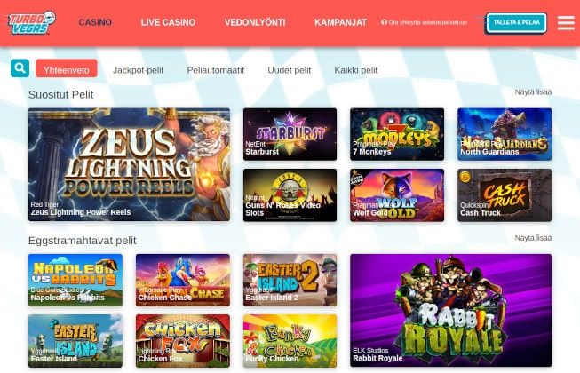 TurboVegas Casino pelit TurboVegas Casino pelit