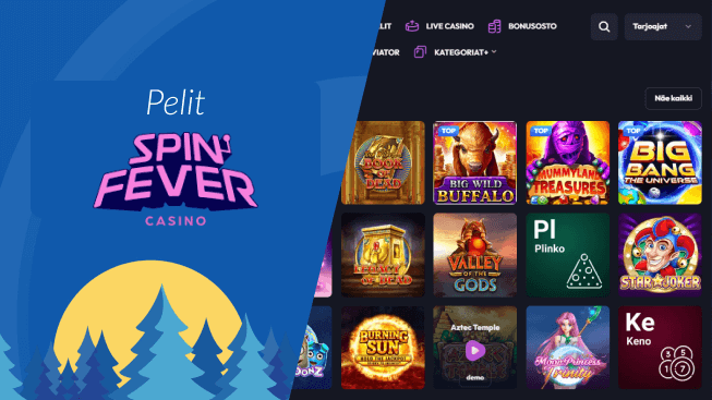 SpinFever Casino pelit SpinFever Casino pelit