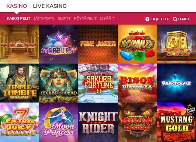 Vinneri Casino pelit Vinneri Casino pelit