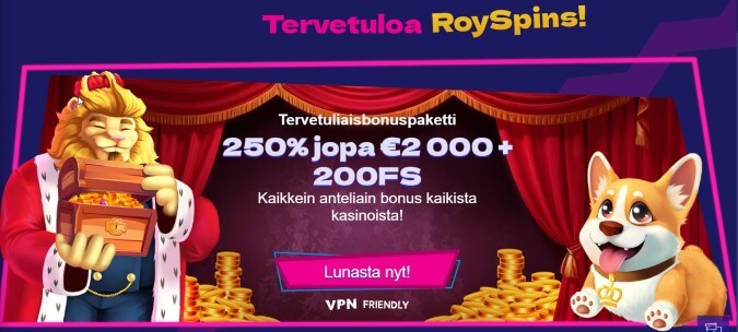 RoySpins Casino bonus RoySpins Casino bonus