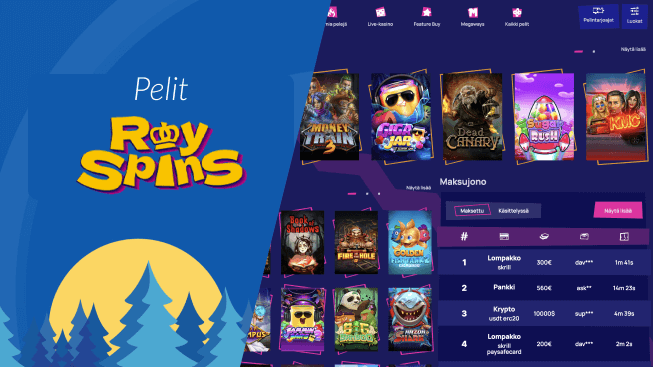 RoySpins Casino pelit RoySpins Casino pelit