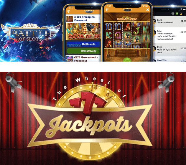 The Wheel of Jackpots & Battle of Slots – Videoslotsin uniikit bonustoiminnot The Wheel of Jackpots & Battle of Slots – Videoslotsin uniikit bonustoiminnot