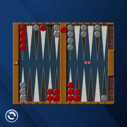 Backgammon-pelin kulku Backgammon-pelin kulku