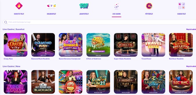 Spinz Live Casino Spinz Live Casino