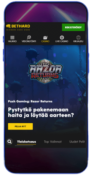 Bethard Casino mobiilissa Bethard Casino mobiilissa