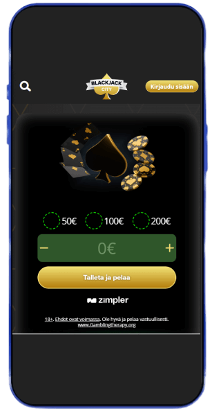 Blackjack City Casino talletus Blackjack City Casino talletus