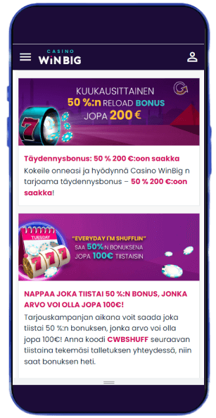Casino Win Big tarjoukset Casino Win Big tarjoukset