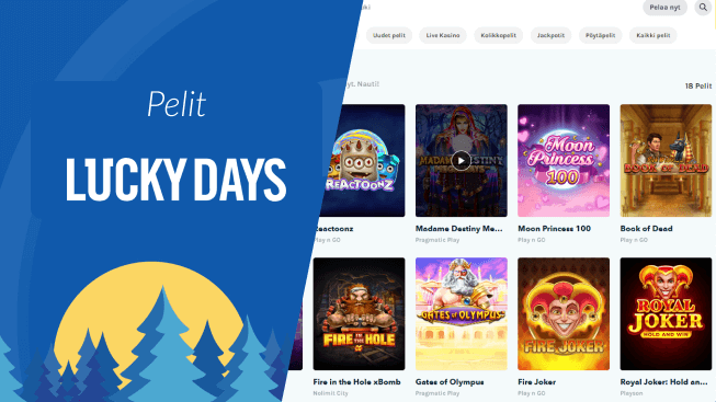 Lucky Days Casino pelit Lucky Days Casino pelit