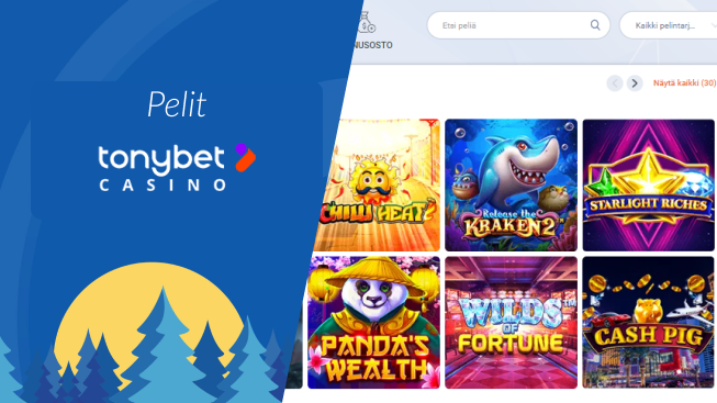 Tonybet Casino pelit Tonybet Casino pelit