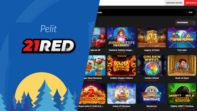 21 Red Casino pelit 21 Red Casino pelit