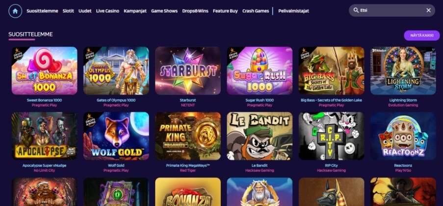 Lyra Casino pelit Lyra Casino pelit