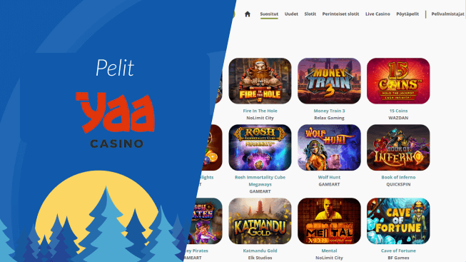 Yaa Casino pelit Yaa Casino pelit
