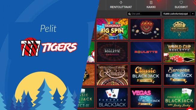 777Tigers Casino pelit 777Tigers Casino pelit