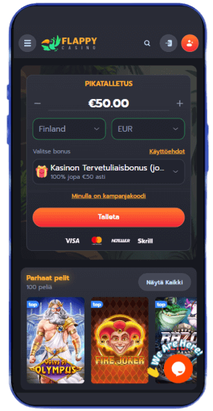 Flappy Casino talletus Flappy Casino talletus