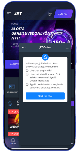 Jet Casino aspa Jet Casino aspa