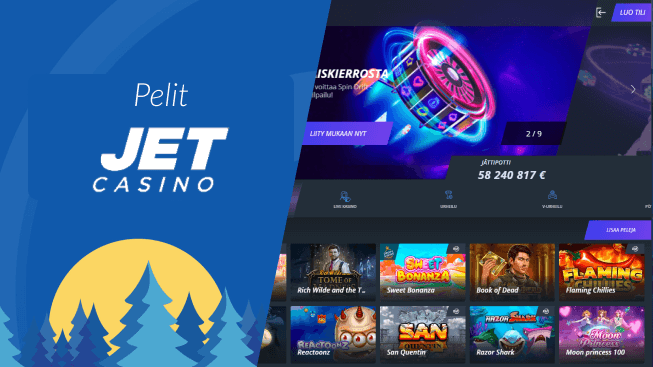 Jet Casino pelit Jet Casino pelit