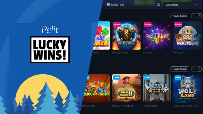Lucky Wins Casino pelit Lucky Wins Casino pelit