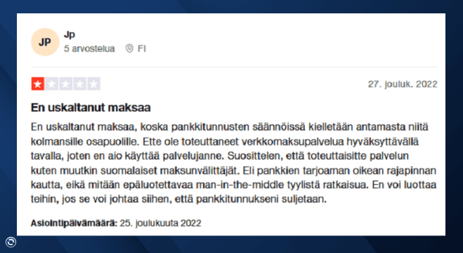 Trustly kokemuksia - käyttää pankkitunnuksiasi Trustly kokemuksia - käyttää pankkitunnuksiasi