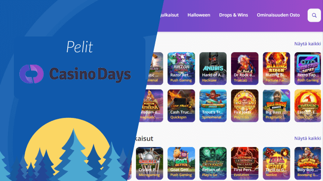 Casino Days pelit Casino Days pelit