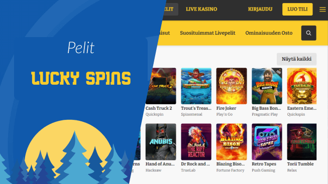 Lucky Spins Casino pelit Lucky Spins Casino pelit