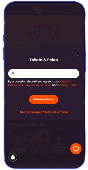 Playdingo Casino talletus Playdingo Casino talletus