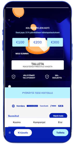Slotti Casino talletus Slotti Casino talletus