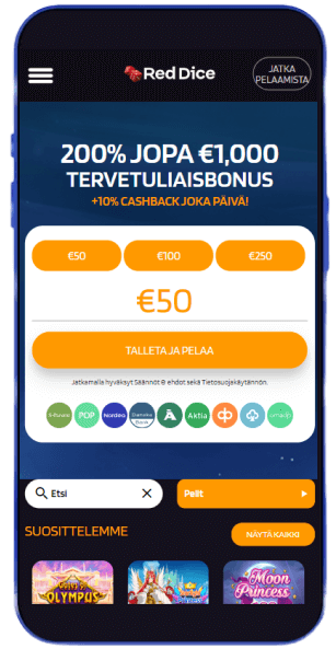 Red Dice Casino talletus Red Dice Casino talletus