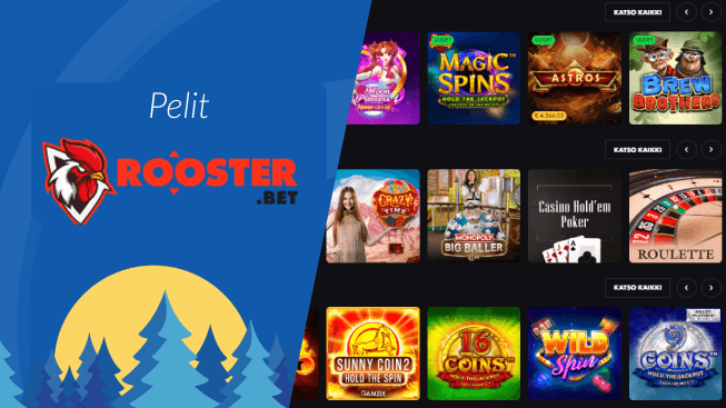 Rooster Bet Casino pelit Rooster Bet Casino pelit