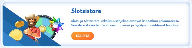 Slotsistore-uskollisuusohjelma Slotsi Casinolla Slotsistore-uskollisuusohjelma Slotsi Casinolla