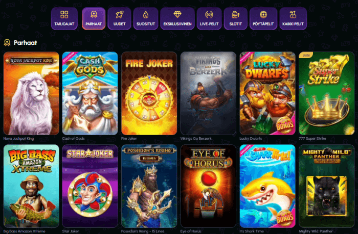 Nova Jackpot pelit Nova Jackpot pelit