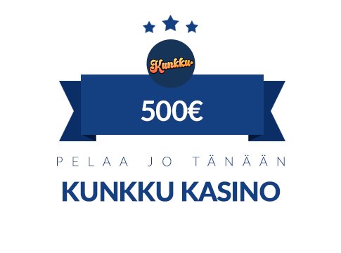 Kunkku Kasino bonus sisältää 500€ bonusrahaa ja 50 ilmaiskierrosta. Kunkku Kasino bonus sisältää 500€ bonusrahaa ja 50 ilmaiskierrosta.