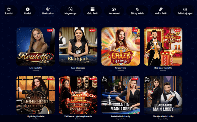 Kunkku Kasino live pelit Kunkku Kasino live pelit