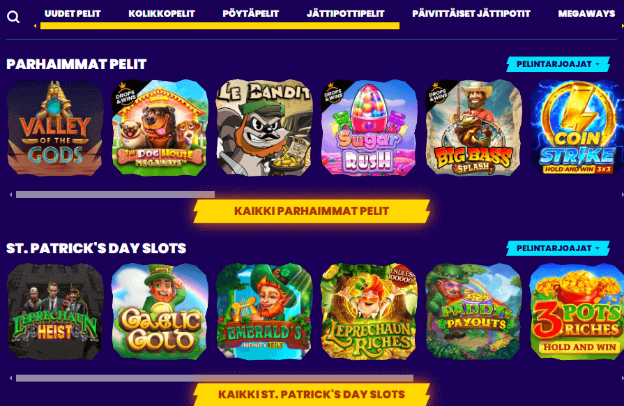 Lightning Casino pelit Lightning Casino pelit
