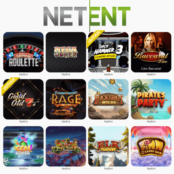 NetEnt kolikkopelit NetEnt kolikkopelit