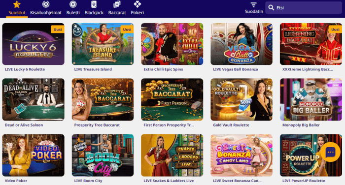 Netti Casino live pelit Netti Casino live pelit
