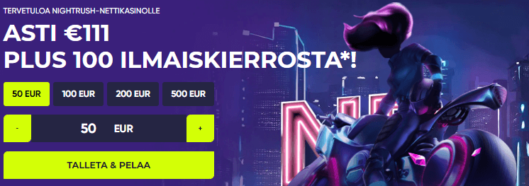 NightRush Casino bonus NightRush Casino bonus