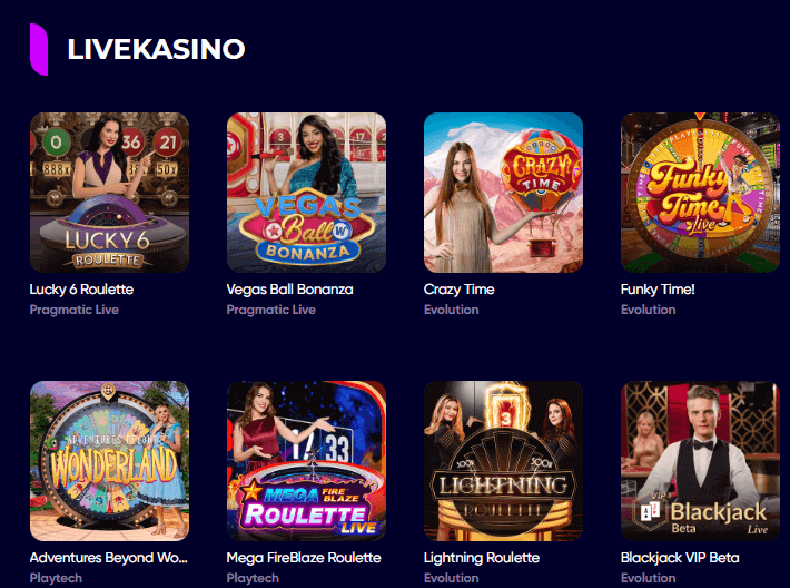 NightRush Casino live pelit NightRush Casino live pelit
