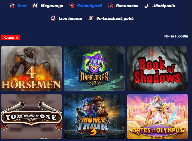 Nitrospins casino pelit Nitrospins pelit