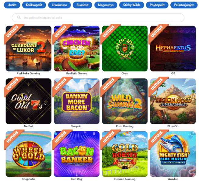 Slotsi Casino pelit Slotsi Casino pelit