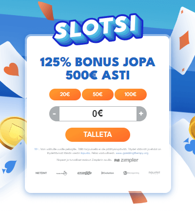 Slotsi Casino talletus Slotsi Casino talletus
