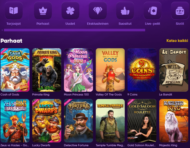 Kingmaker Casino pelit Kingmaker Casino pelit