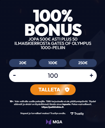 Kunkku Kasino talletus tehdään Truslylla verkkopankista. Kunkku Kasino talletus tehdään Truslylla verkkopankista.