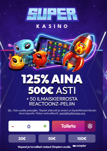 Superkasino talletus Superkasino talletus