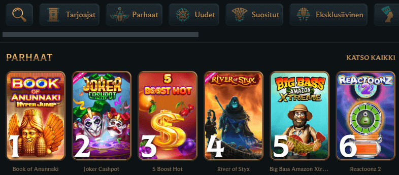 Talismania Casino pelit Talismania Casino pelit