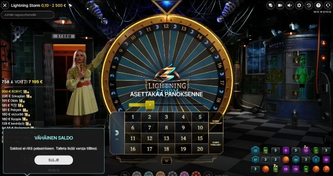 Lightning Storm Live on Evolution Gamingin suurin peli koskaan Lightning Storm Live on Evolution Gamingin suurin peli koskaan